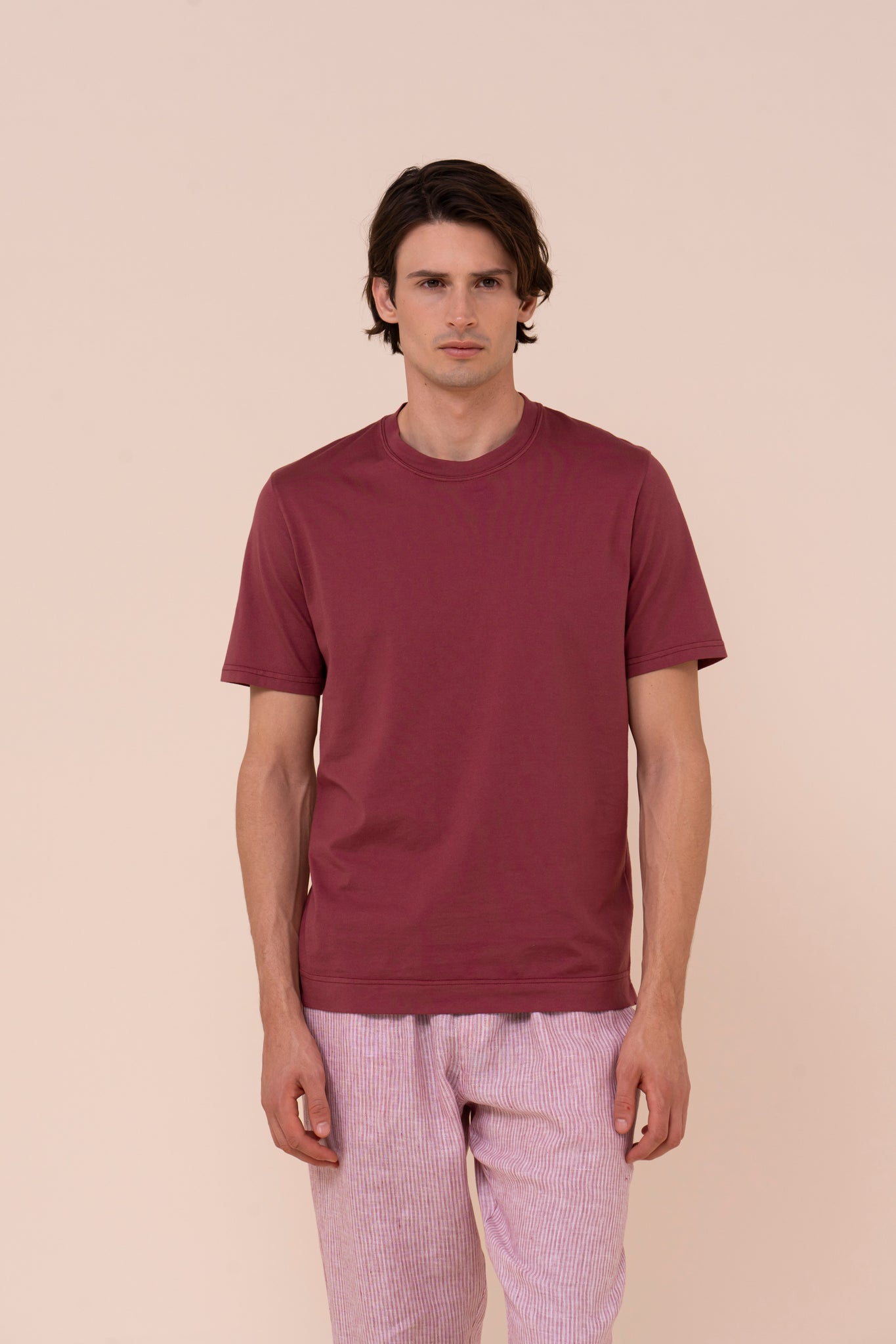 Extreme Organic Cotton Short Sleeve T-shirt - MERLOT