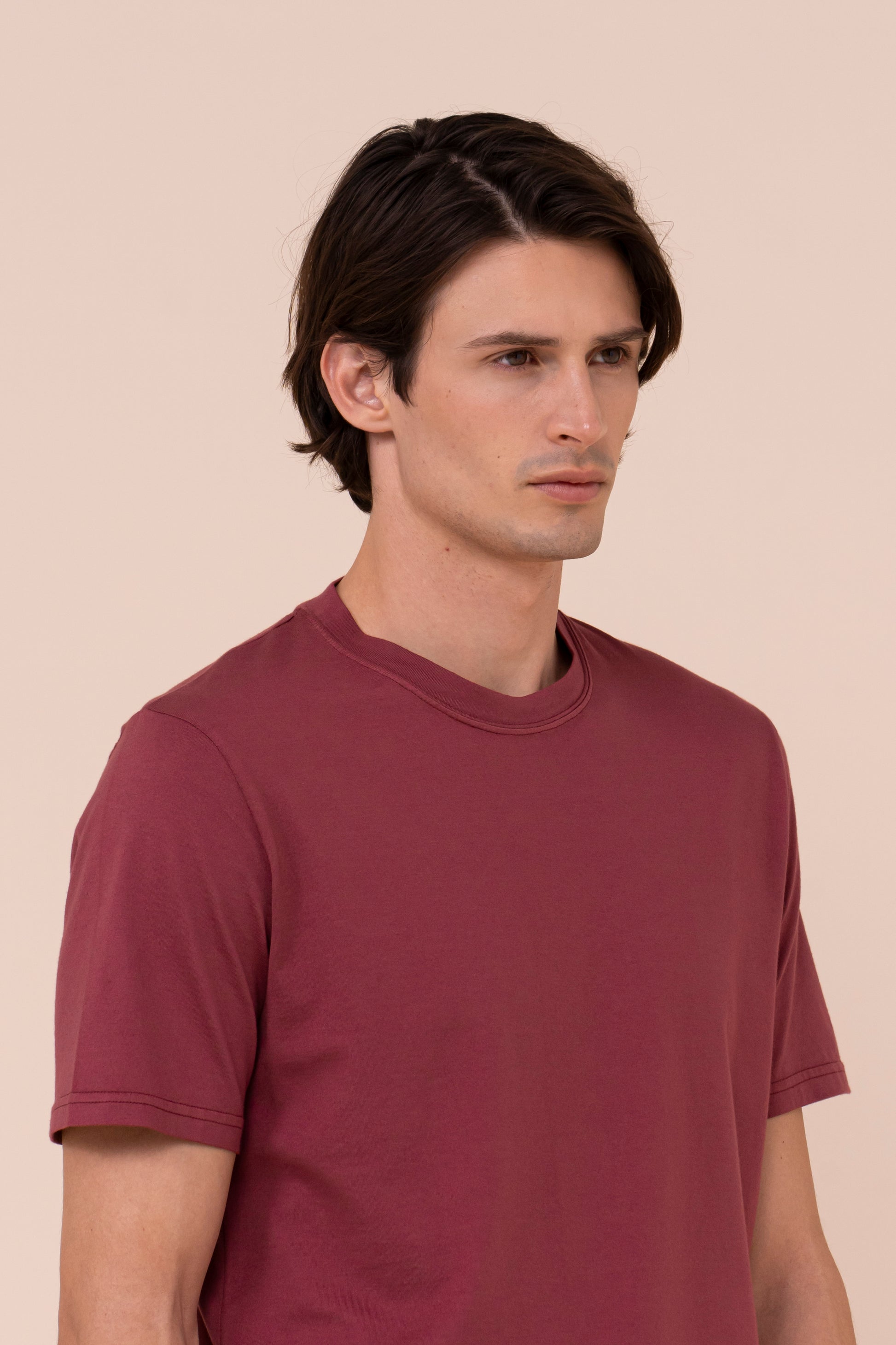 Extreme Organic Cotton Short Sleeve T-shirt - MERLOT