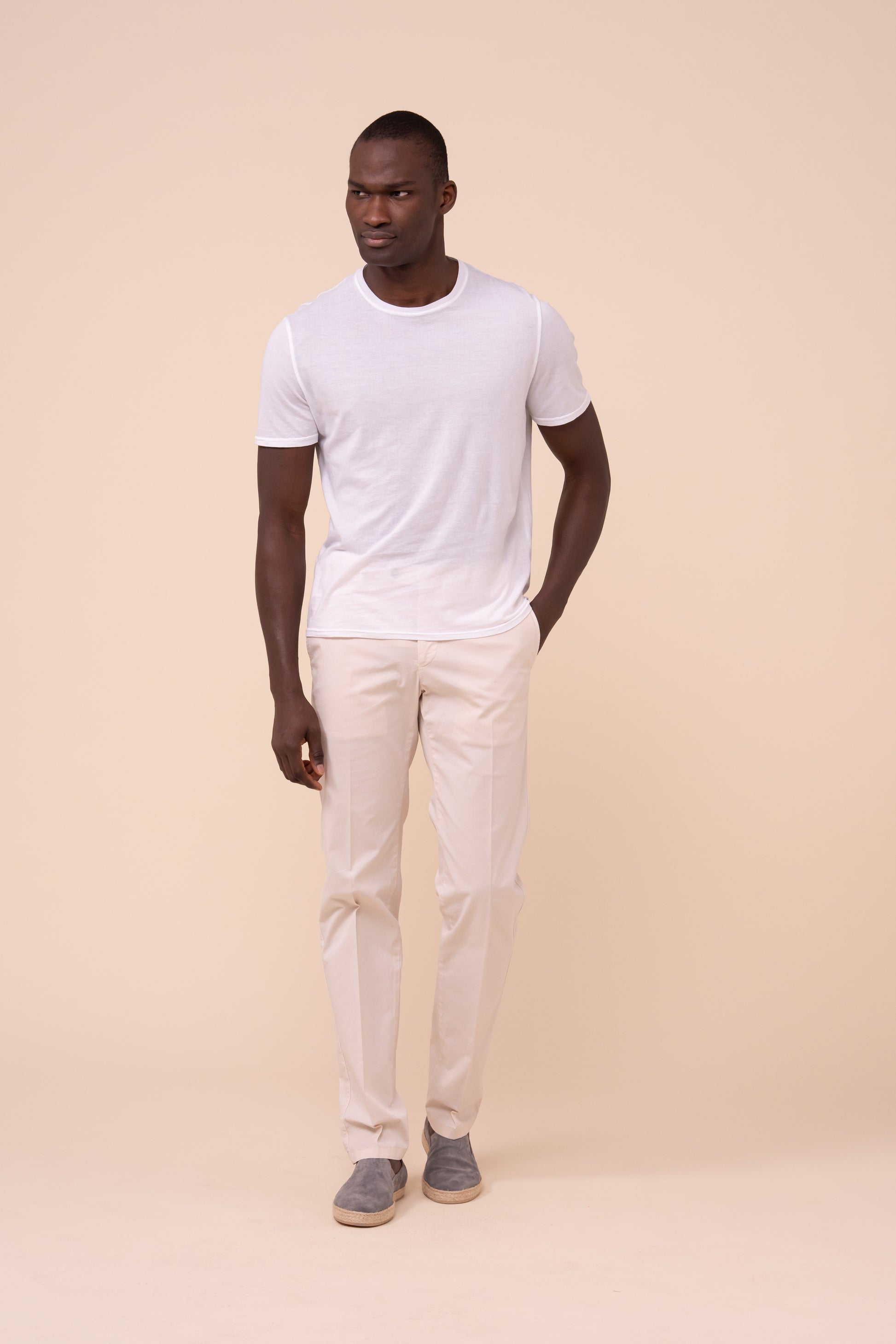 Gary Superlight Cotton T-Shirt - MIDNIGHTBLUE