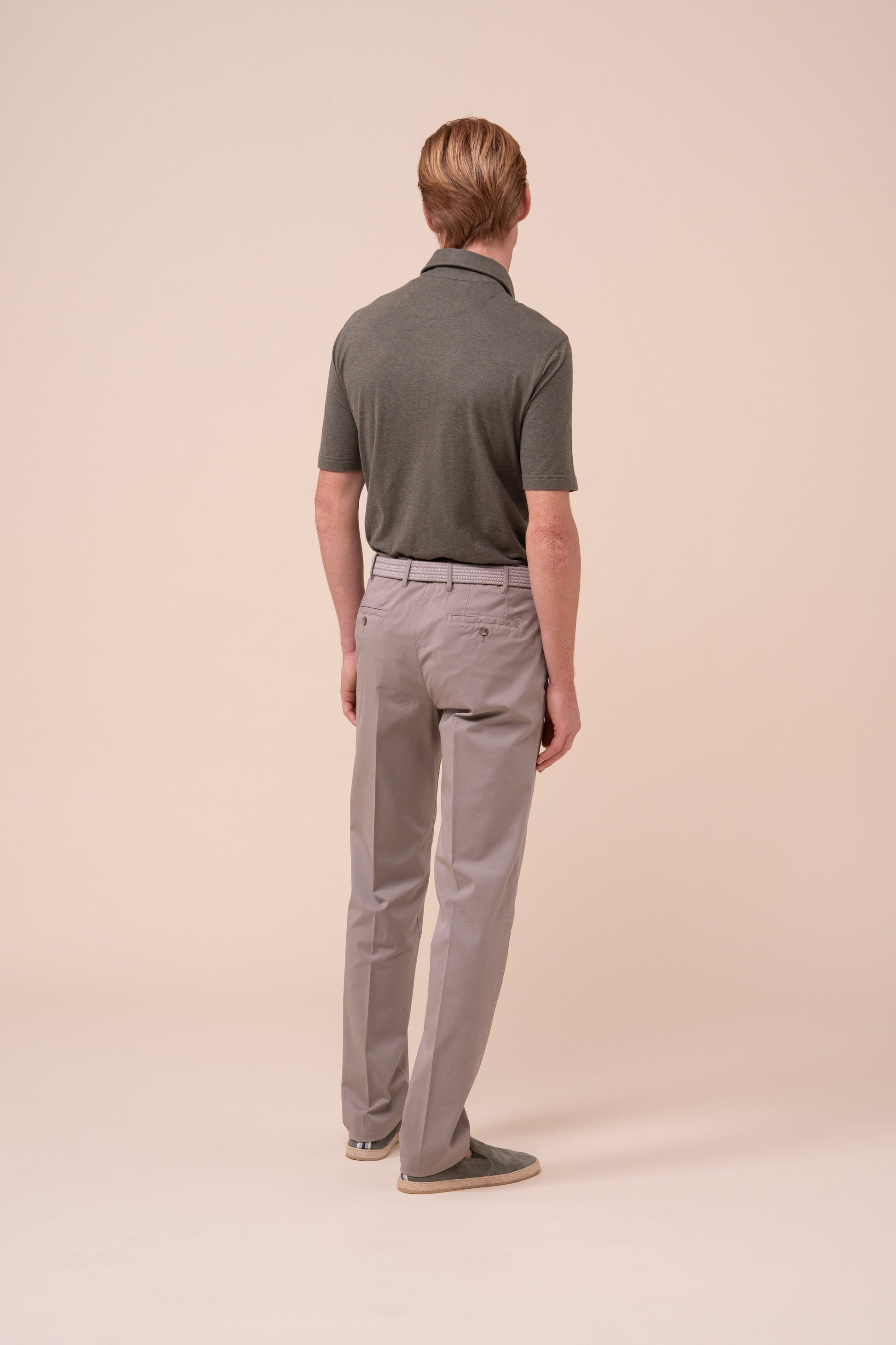 Elastic Signature Belt - GREIGE