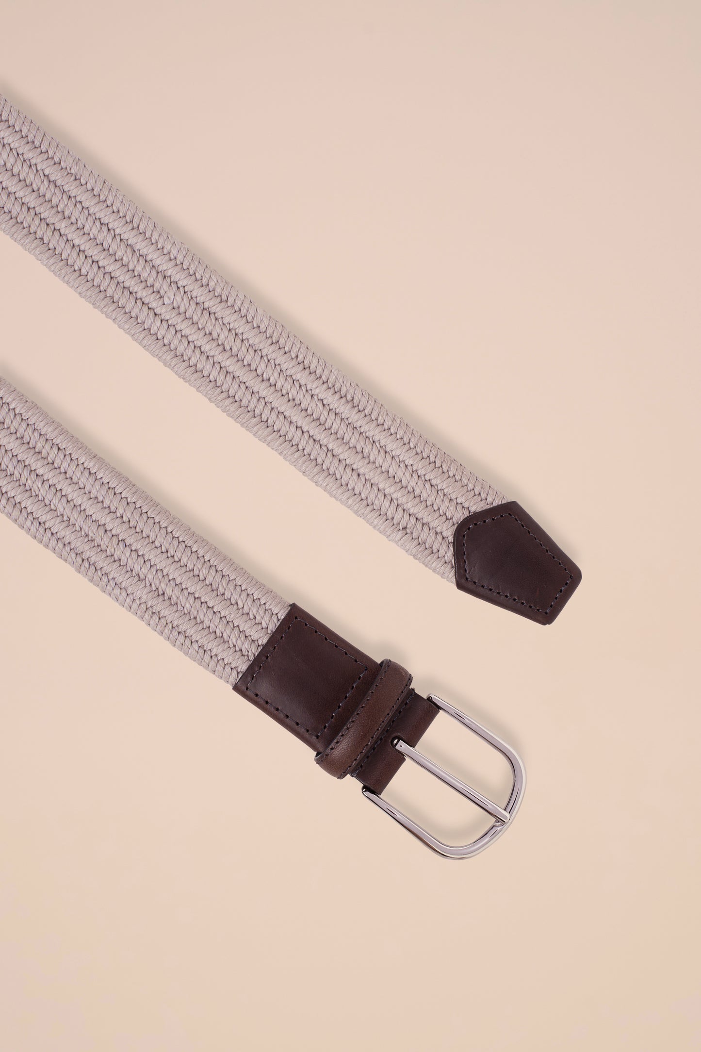 Elastic Signature Belt - GREIGE