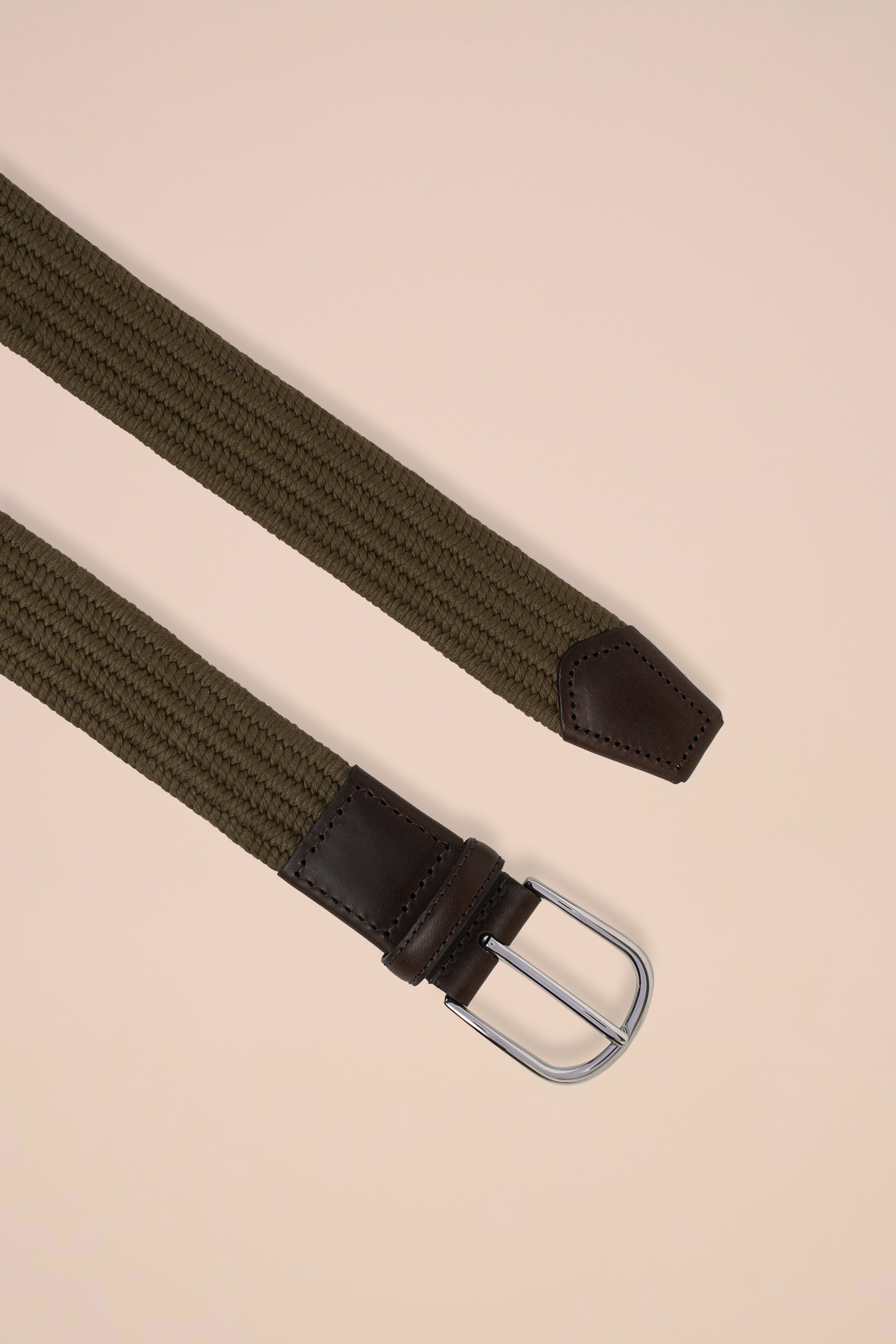 Elastic Signature Belt - GREIGE