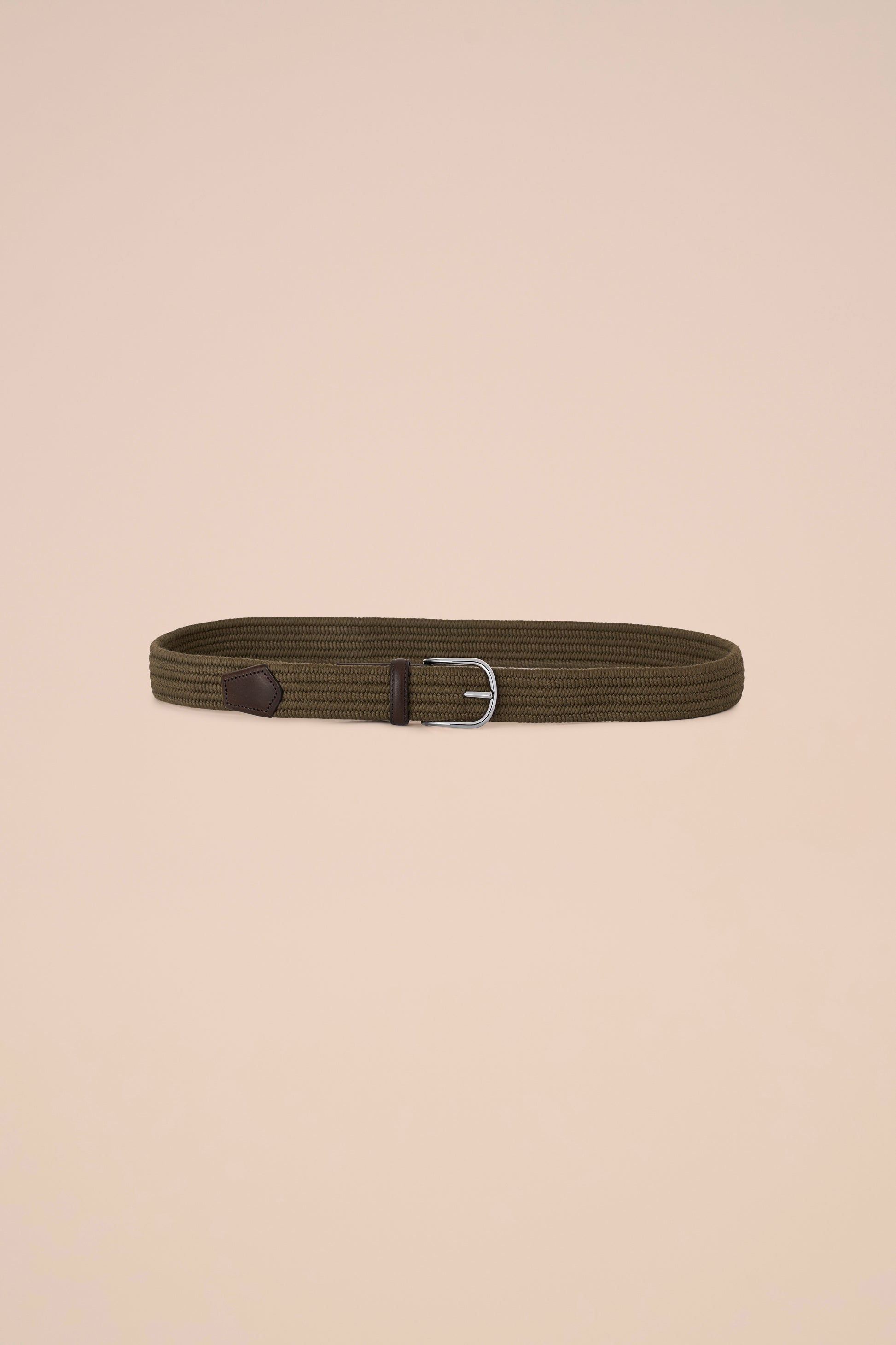 Elastic Signature Belt - GREIGE