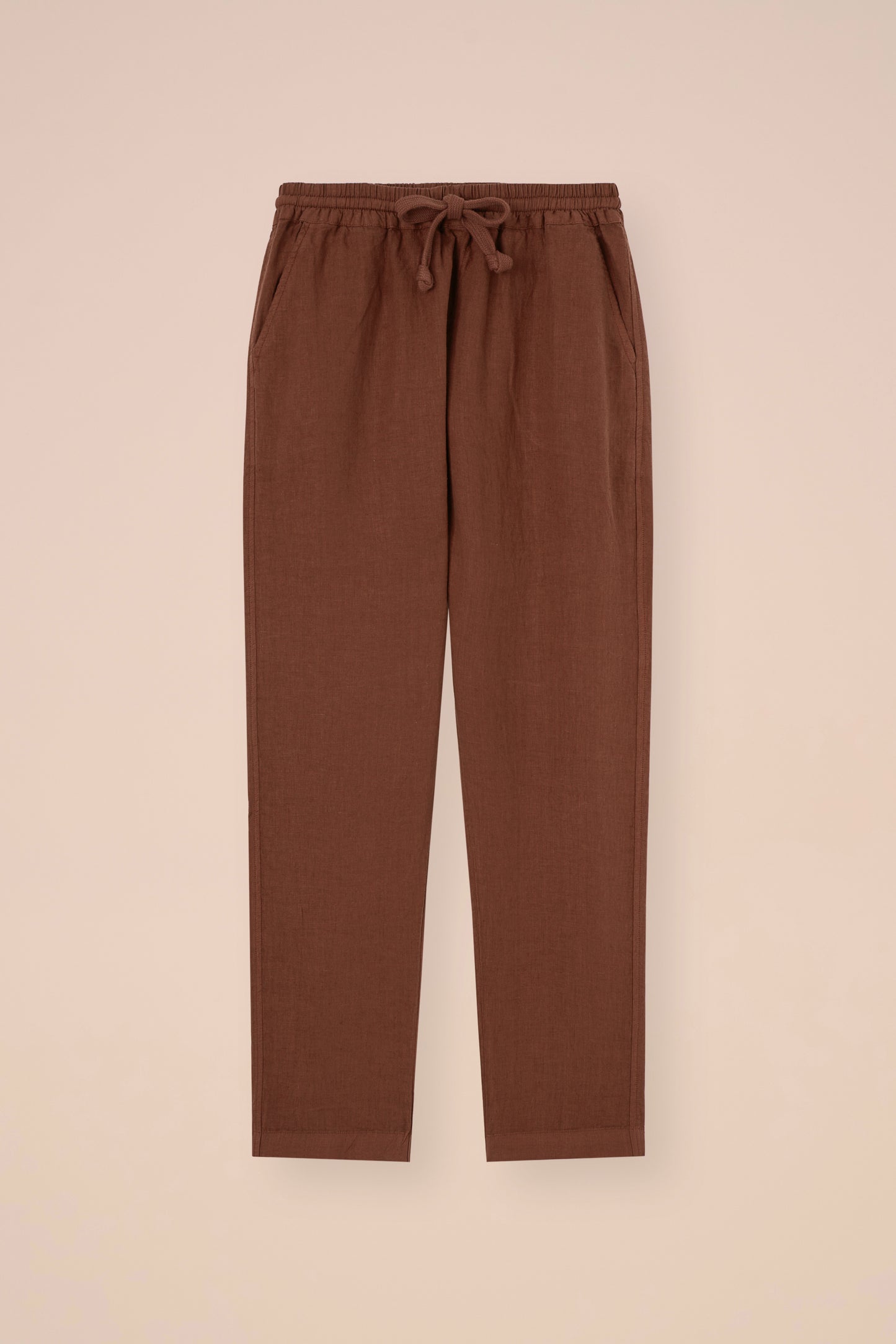 Bonifacio pantaloni in lino - NAVY