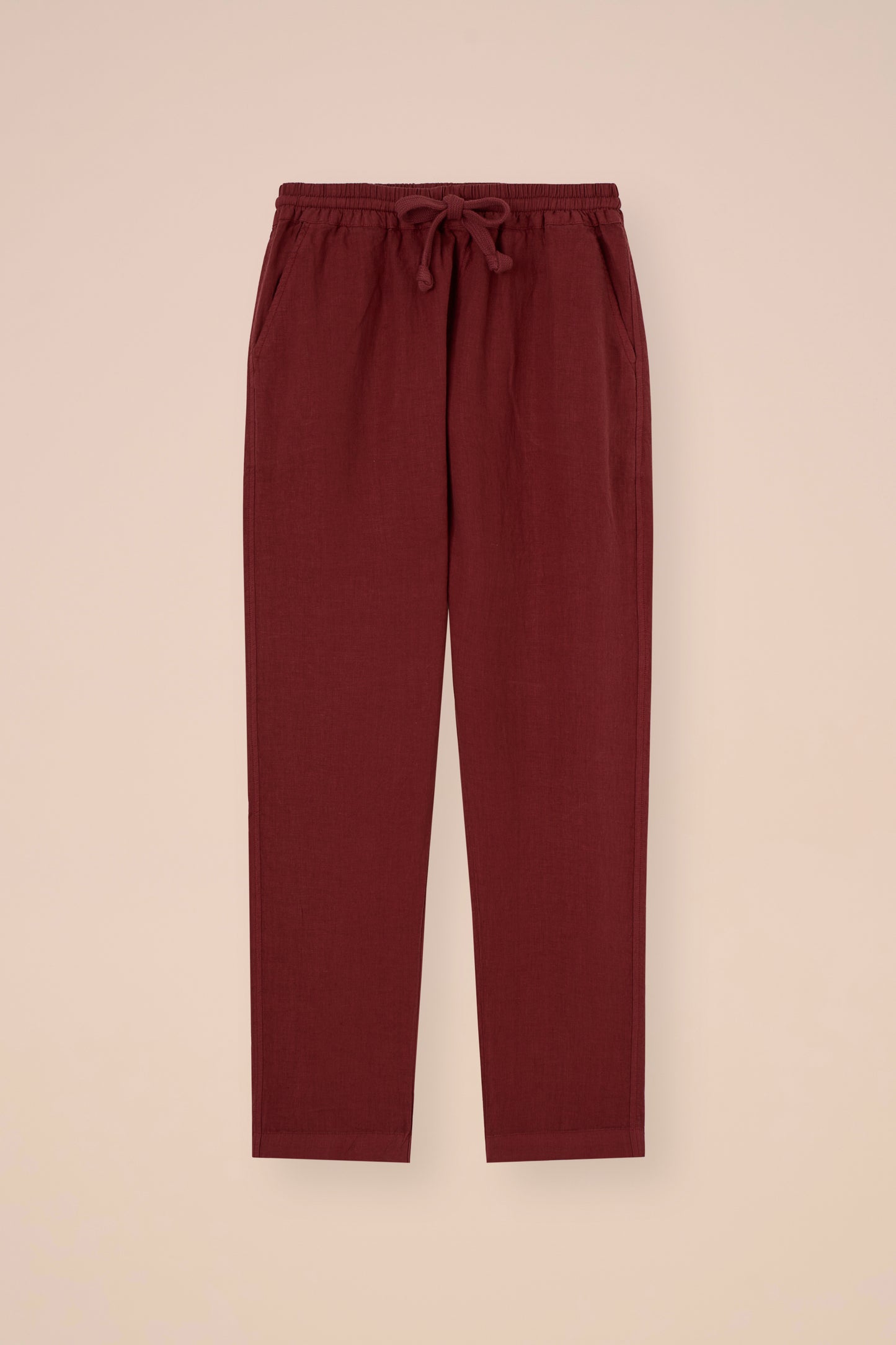 Bonifacio pantaloni in lino - NAVY