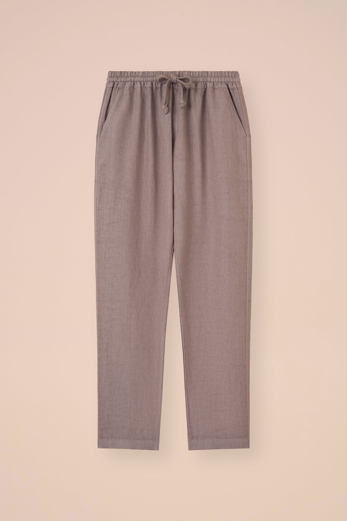 Bonifacio pantaloni in lino - NAVY