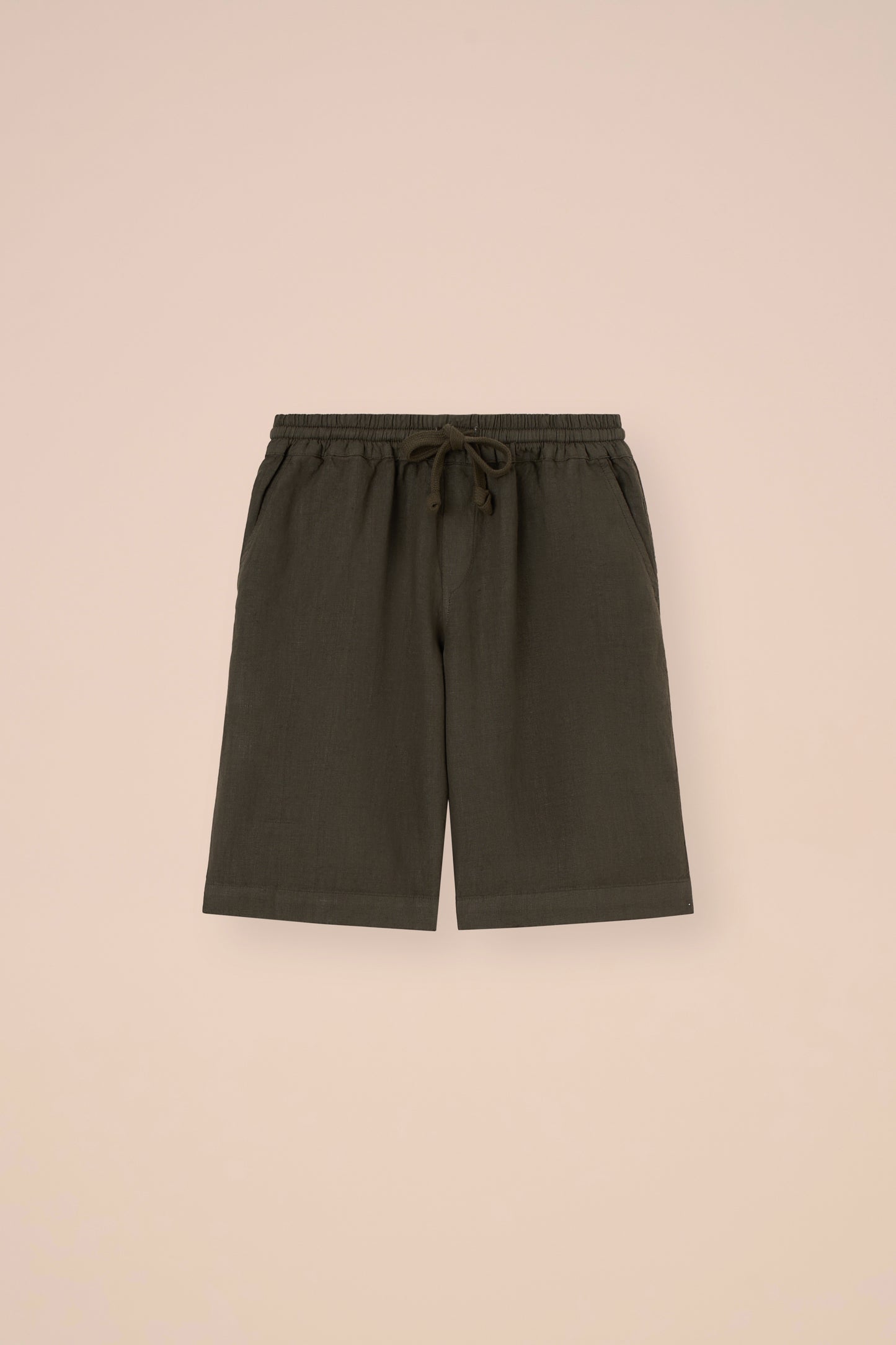 Vico Linen Shorts - NAVY