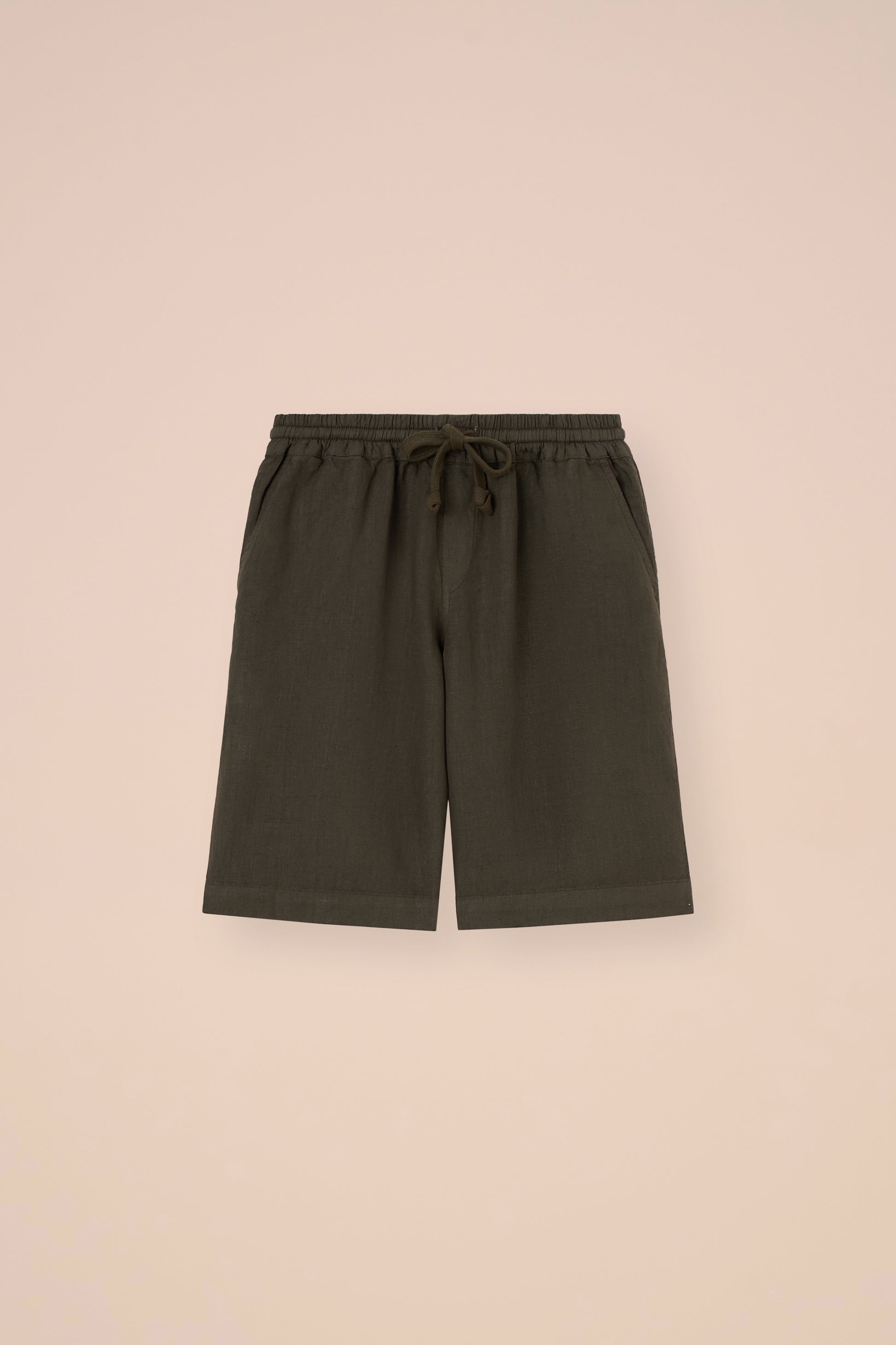 Vico Linen Shorts - NAVY