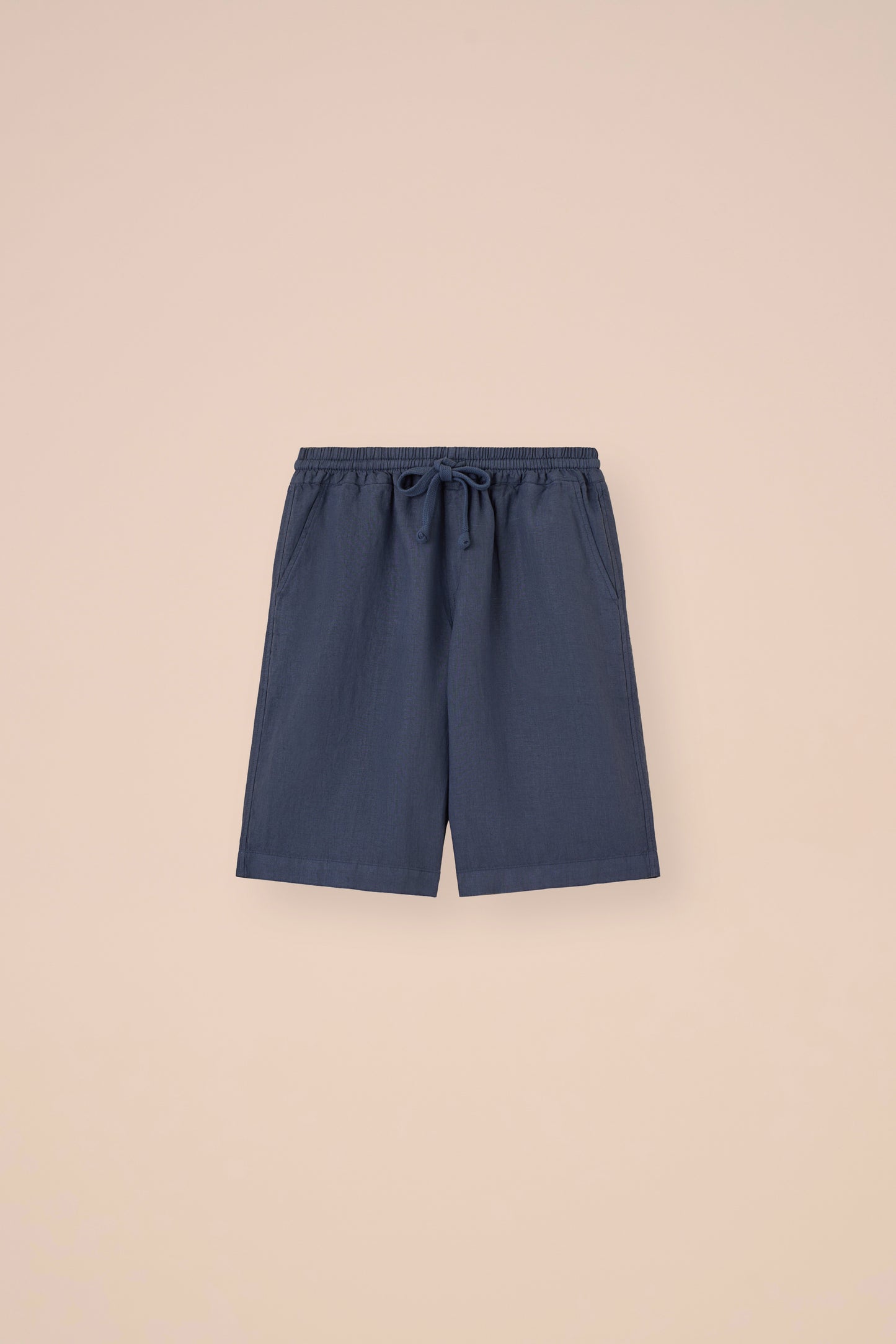 Vico bermuda in lino - GREIGE