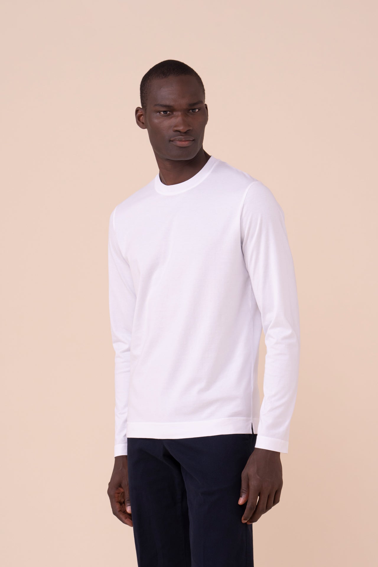Extreme Organic Cotton Long Sleeve T-shirt in iconic colors - WHITE