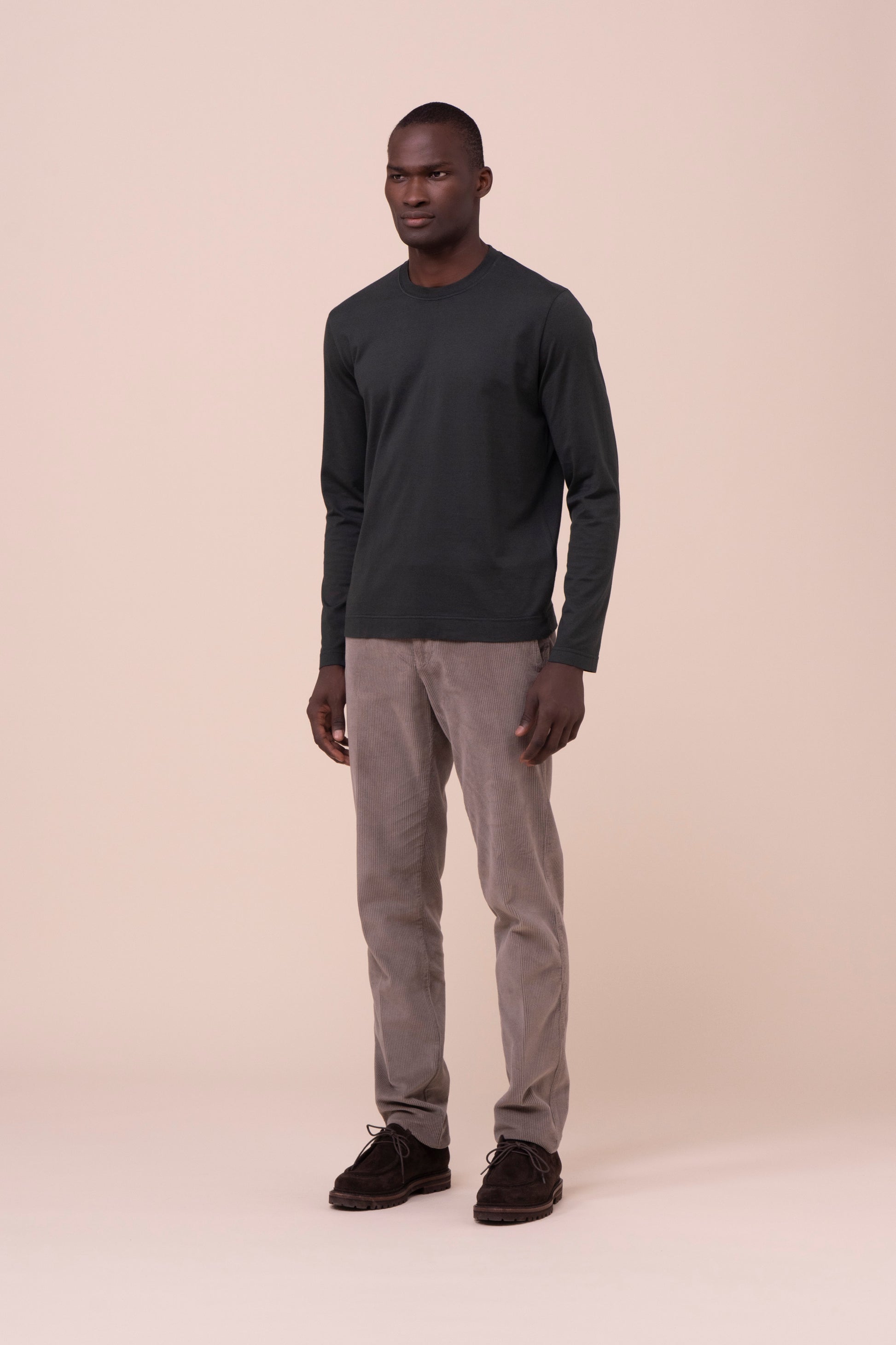 Extreme T-shirt a maniche lunghe in cotone organico Giza - DARKFOREST