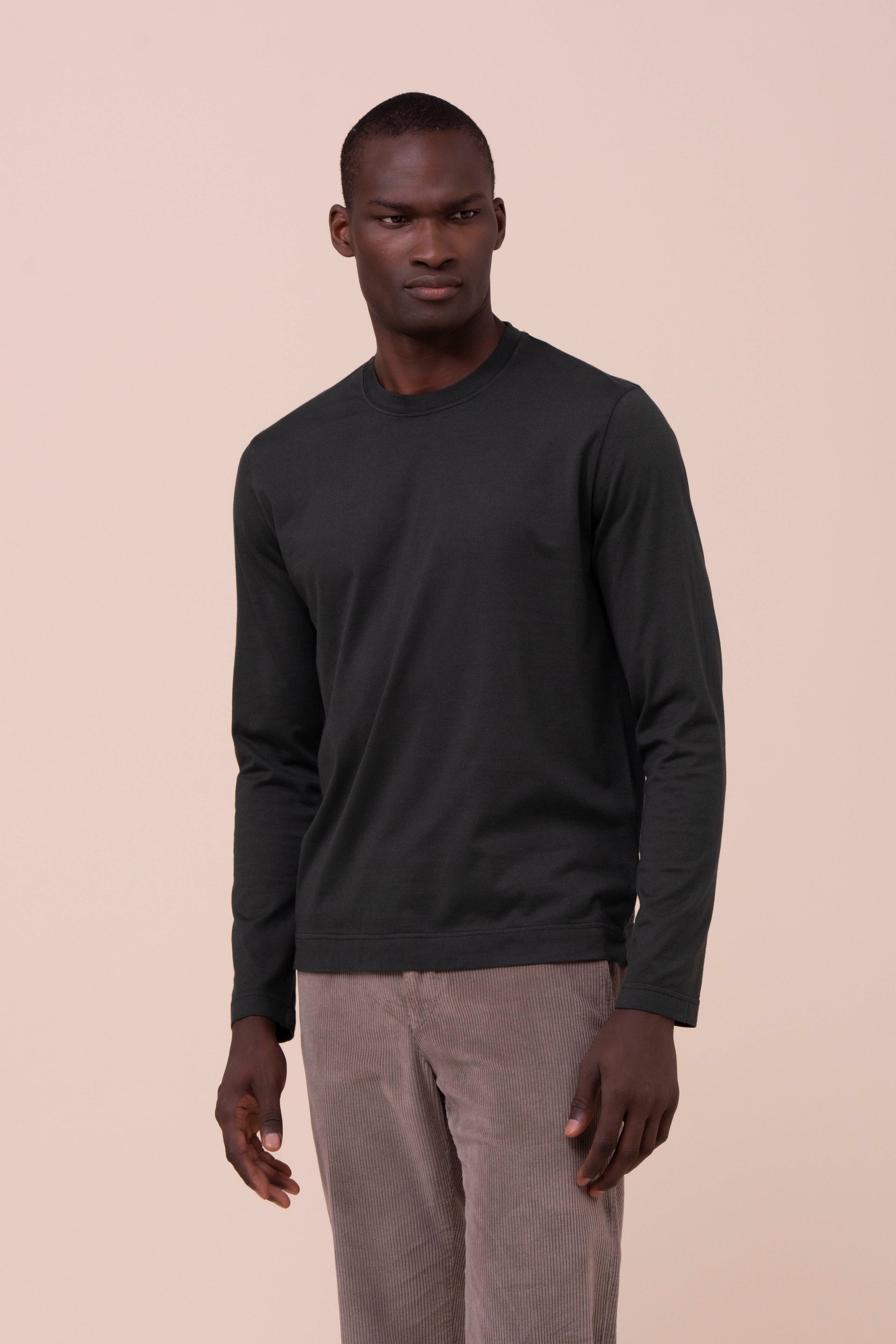 Extreme T-shirt a maniche lunghe in cotone organico Giza - DARKFOREST