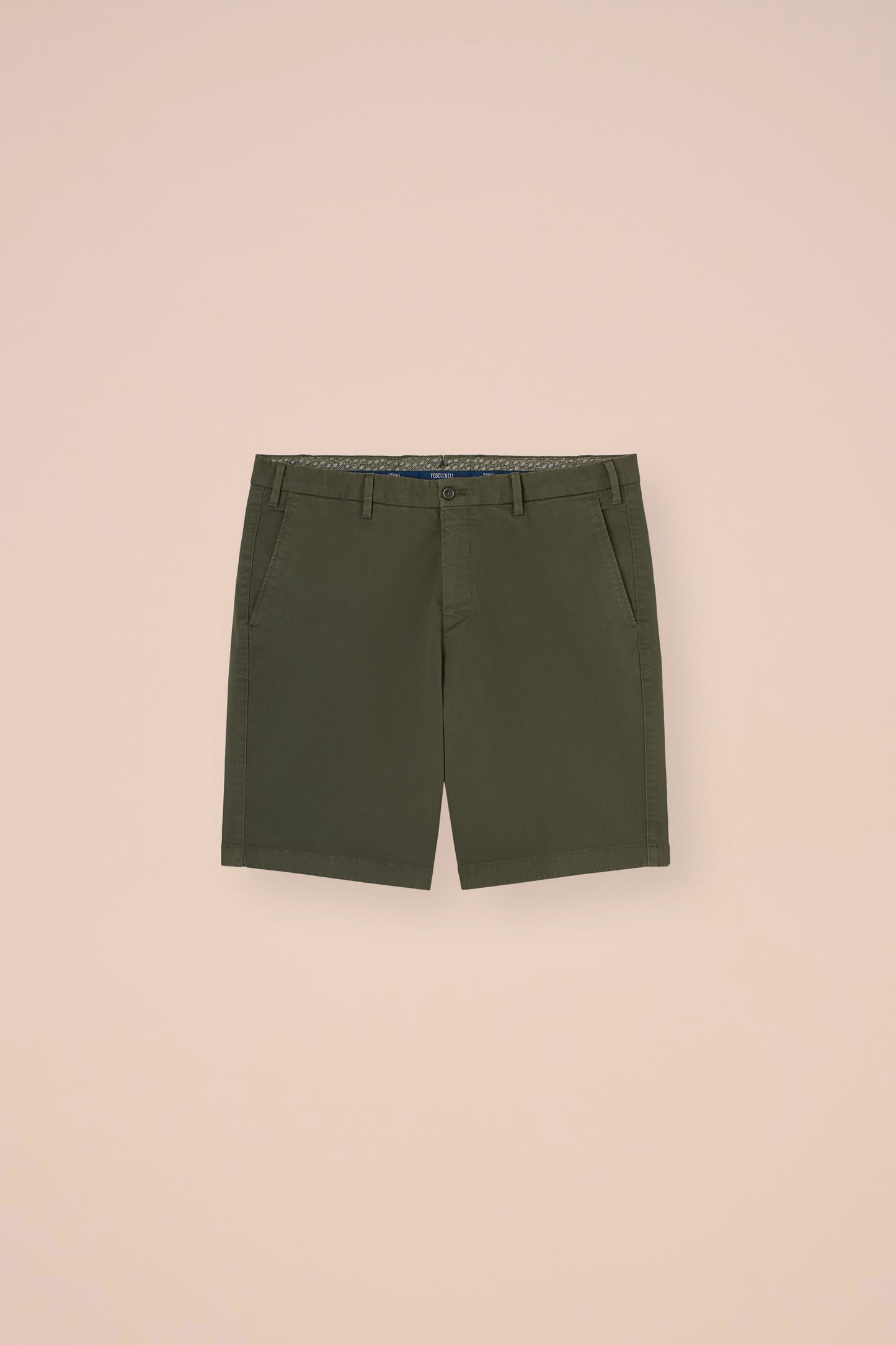 Moon Cotton Old Chino Shorts - PETROLEUM