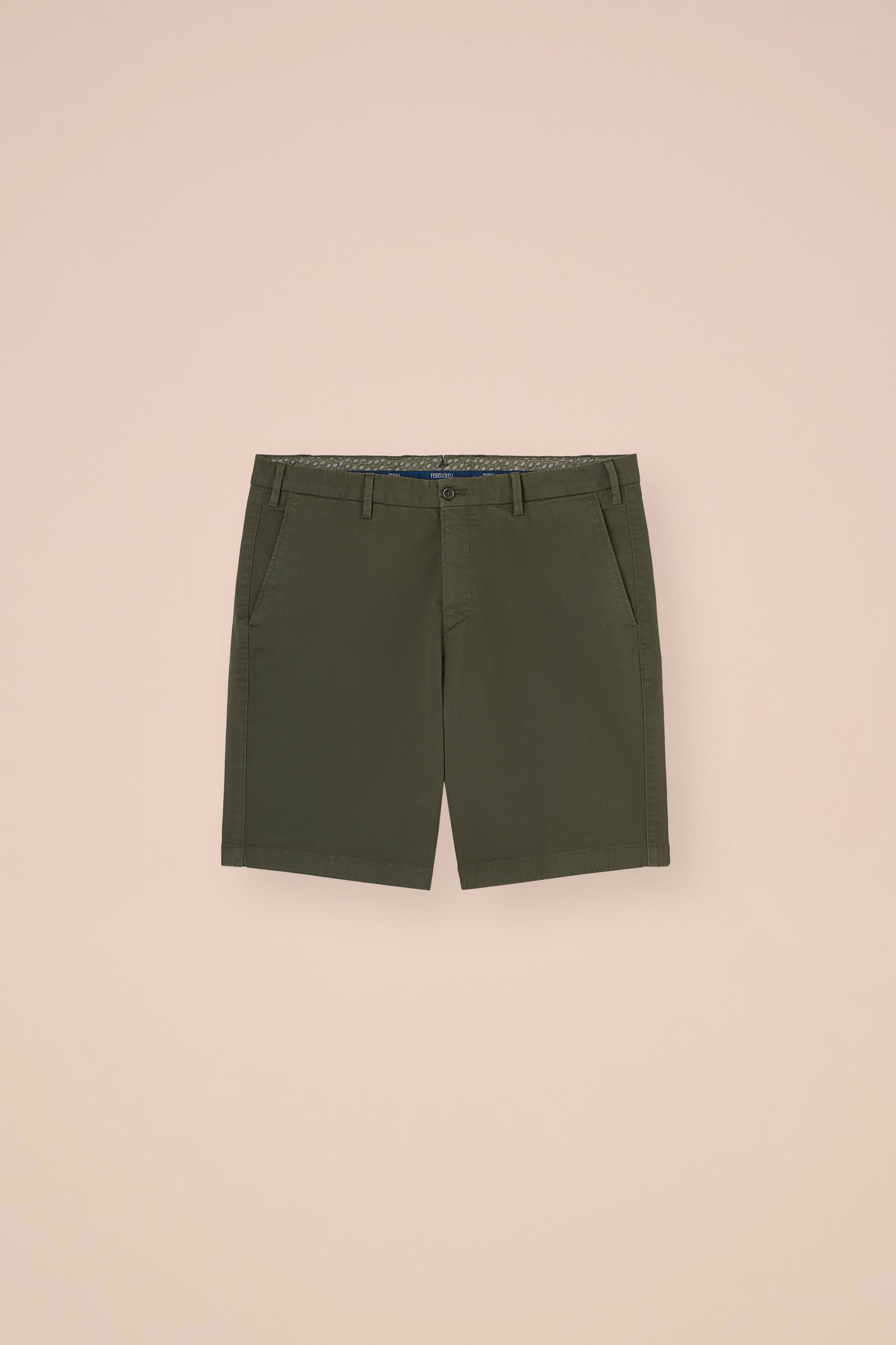 Moon Cotton Old Chino Shorts - PETROLEUM