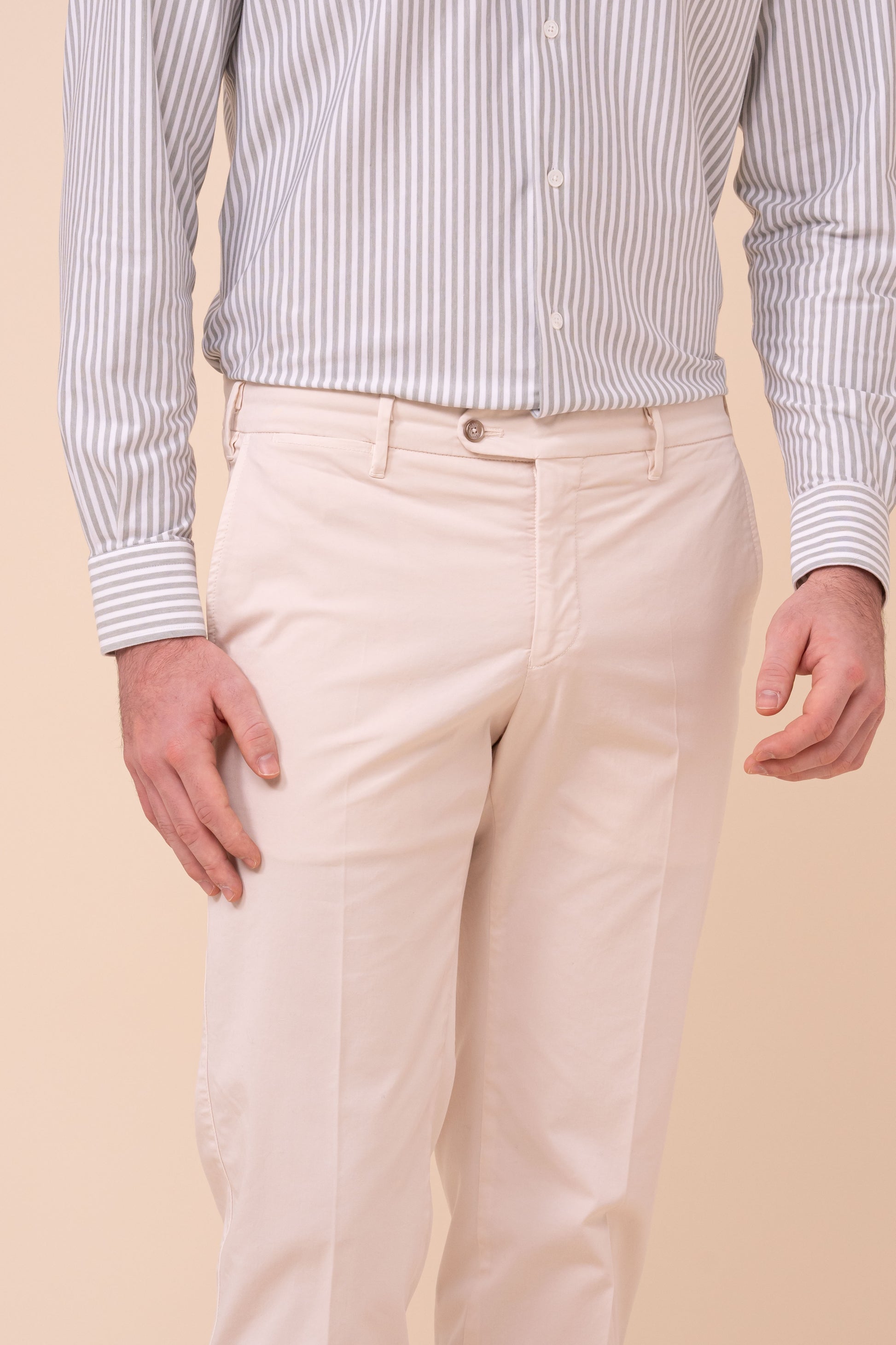 Boston Cotton Old Pants - LINEN