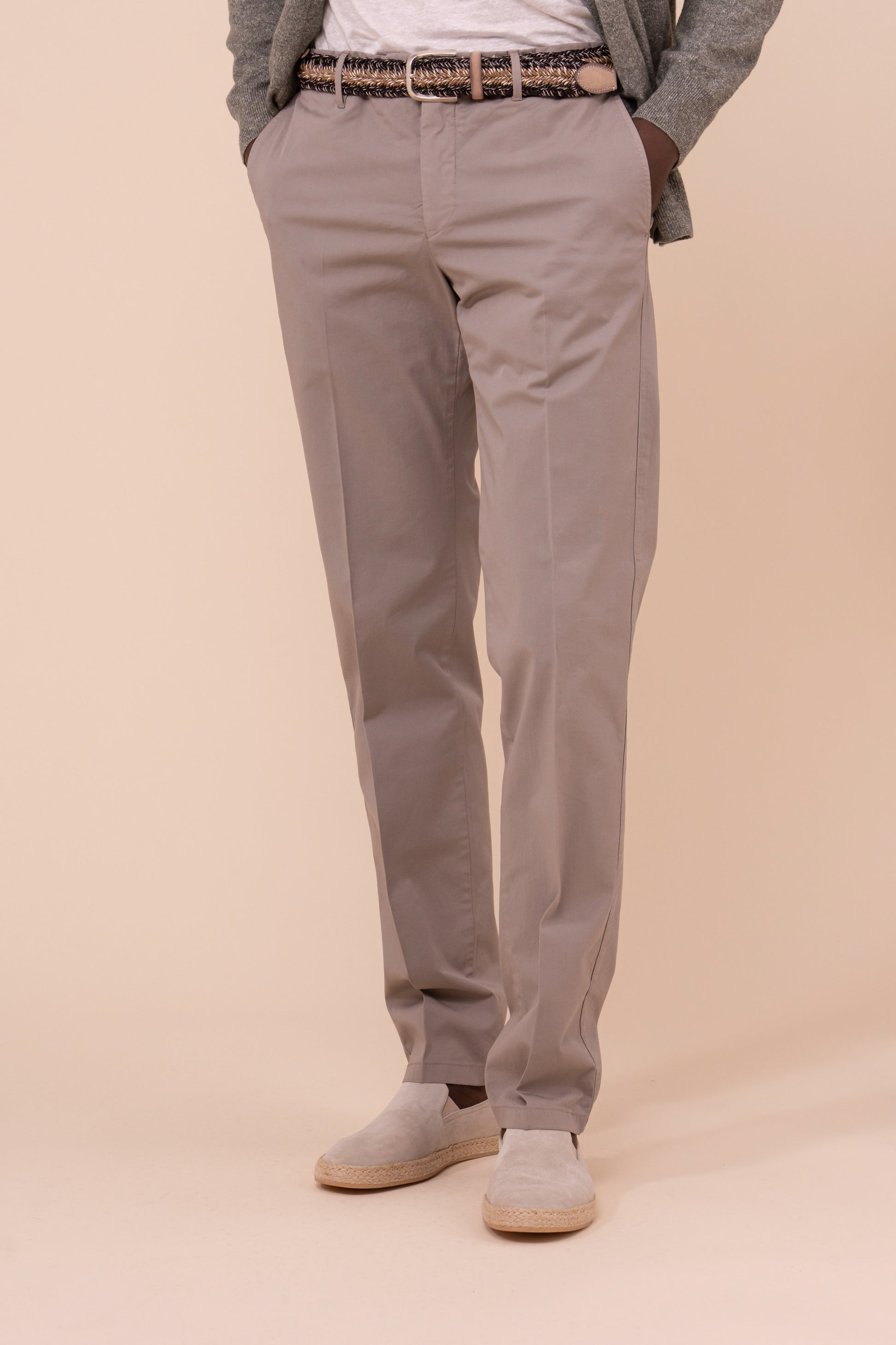 Boston pantaloni in cotone - MIDNIGHTBLUE