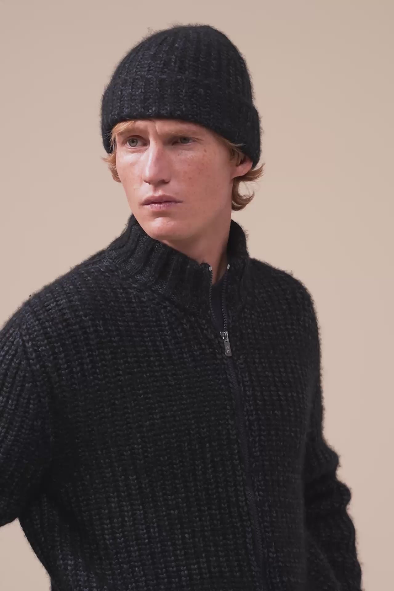 Sylt Cashmere Piuma Full-zip Jacket - MIDNIGHTBLUE
