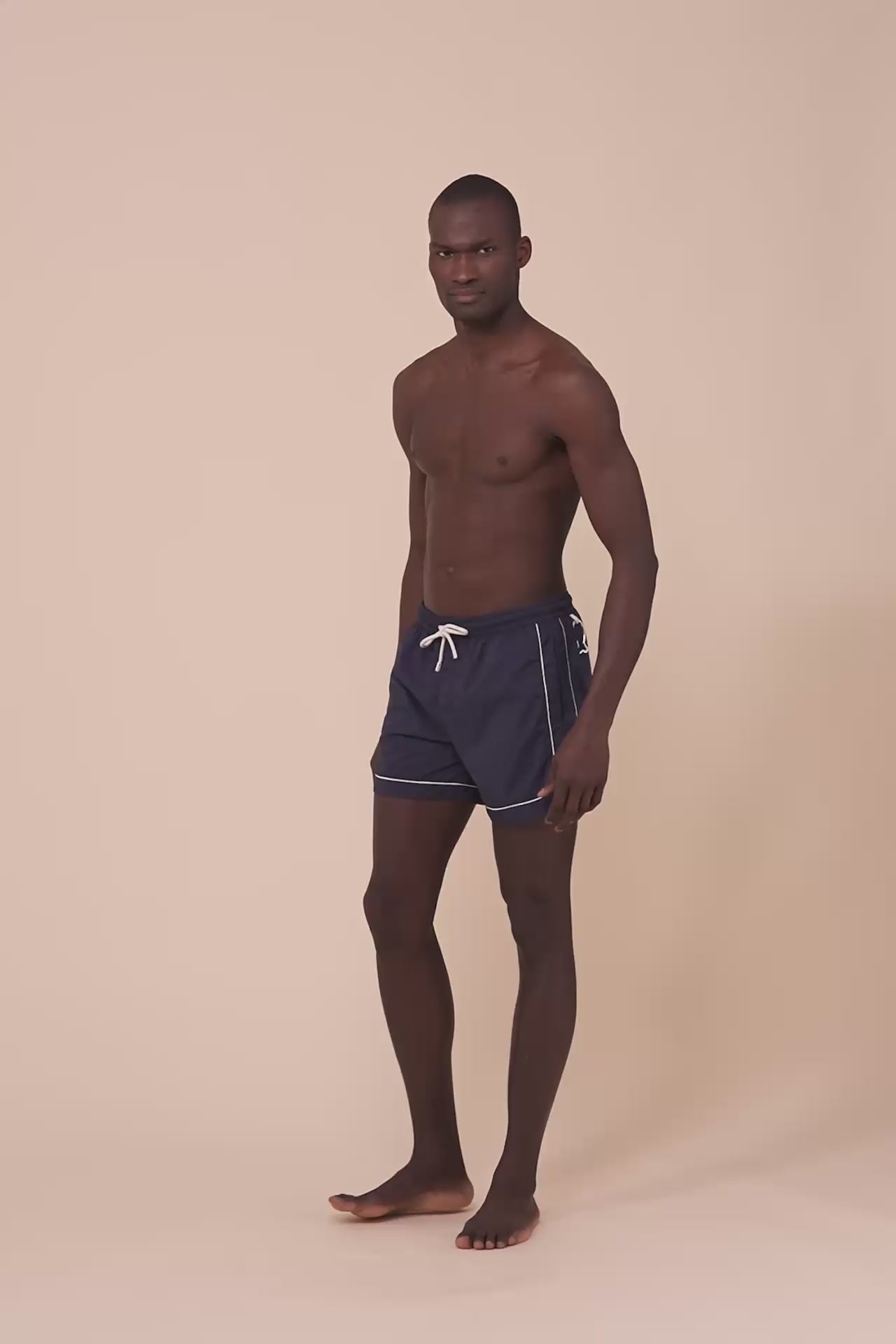 Galapagos Airstop Swim Trunks - Bicolor - NAVY
