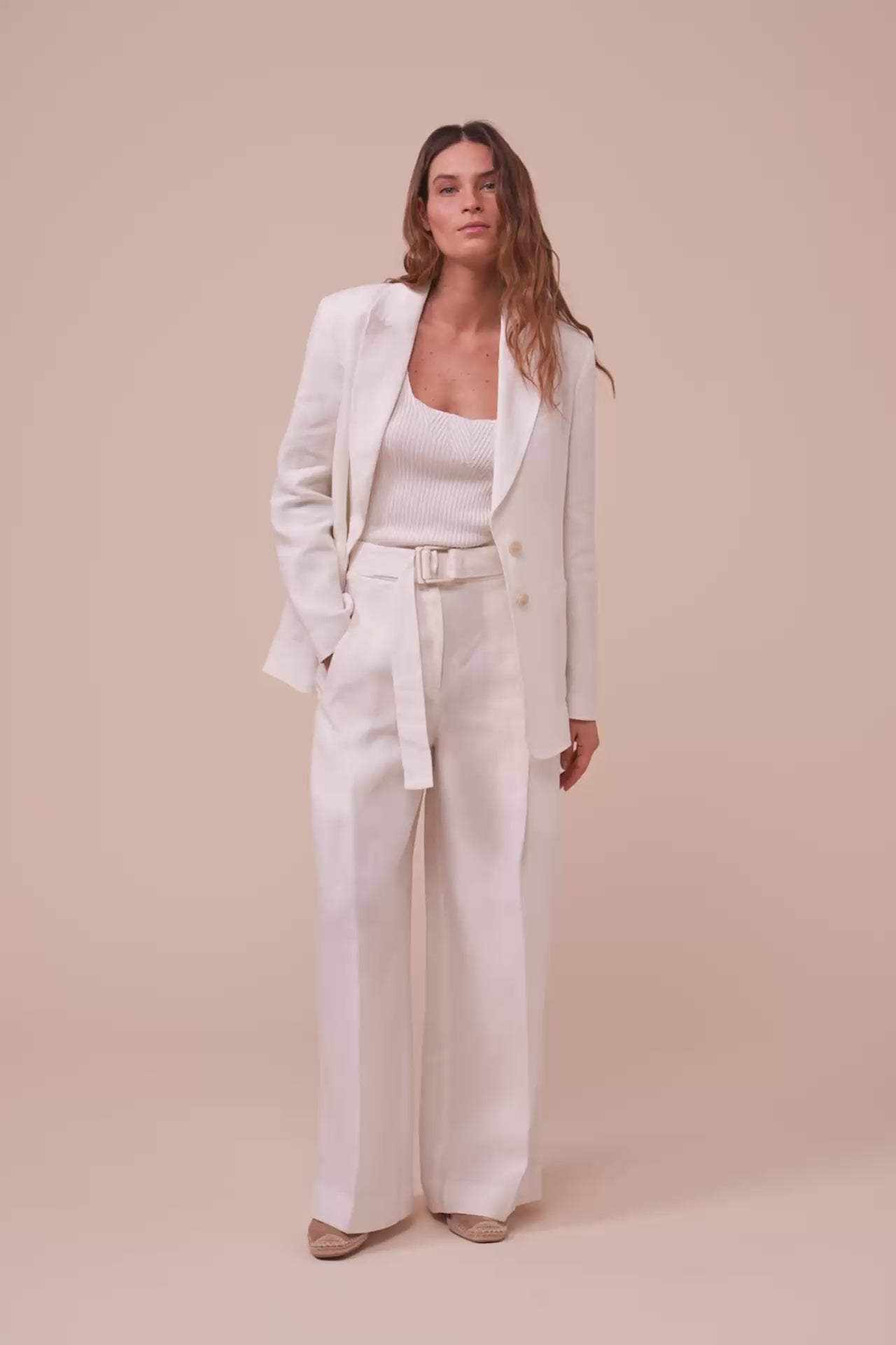 Manolo blazer in lino - ICE