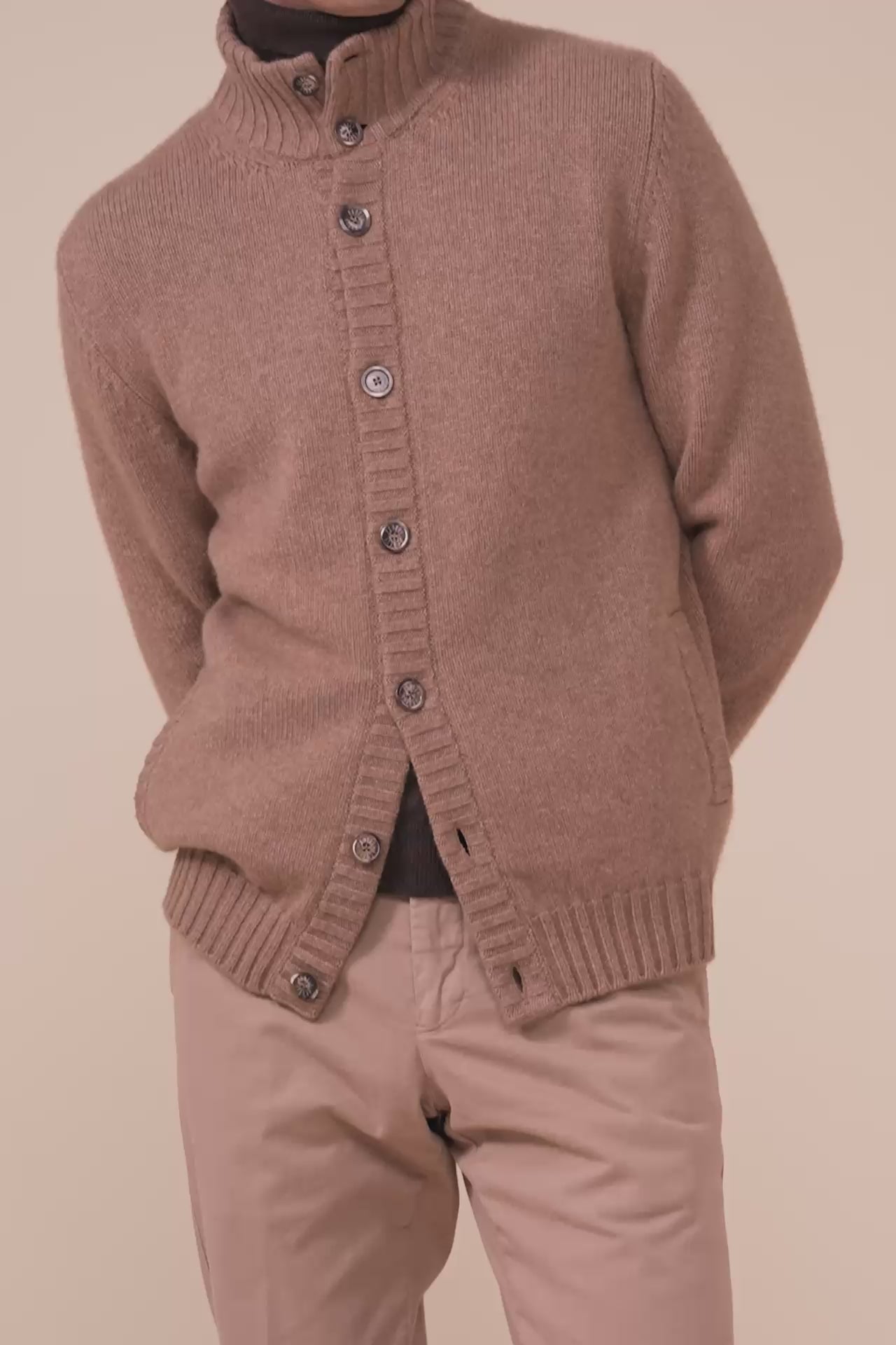 Favonius 428 Cashmere Buttoned Cardigan - DUNES