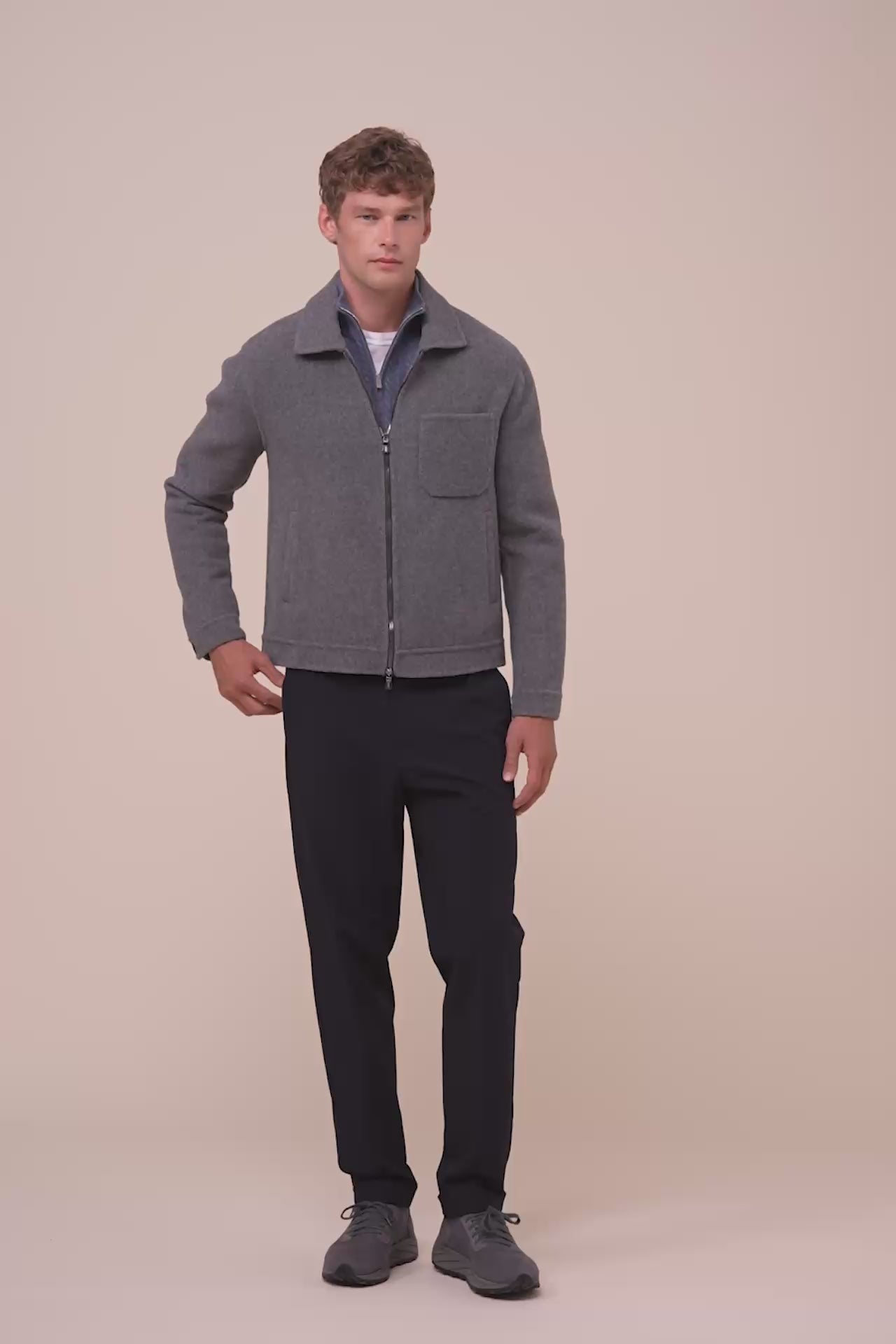 Prince giacca in lana e cashmere - FLANNEL