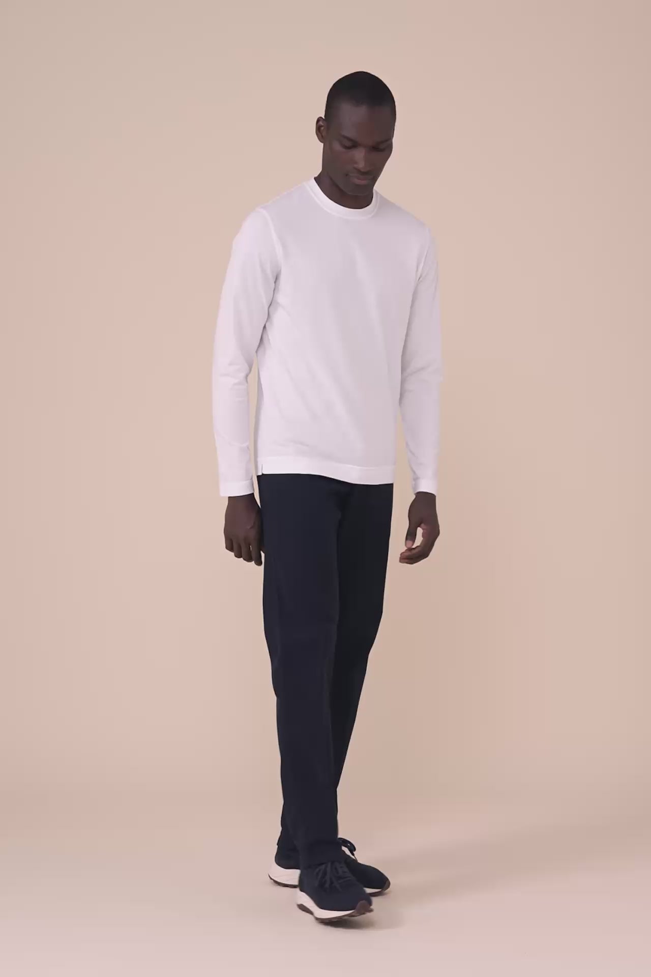 Extreme Organic Cotton Long Sleeve T-shirt in iconic colors - WHITE
