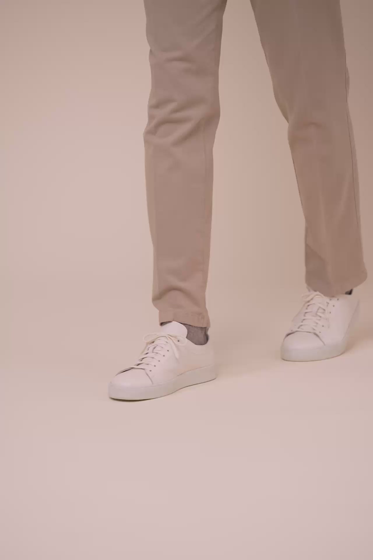 Anversa Leather Sneakers - ICE