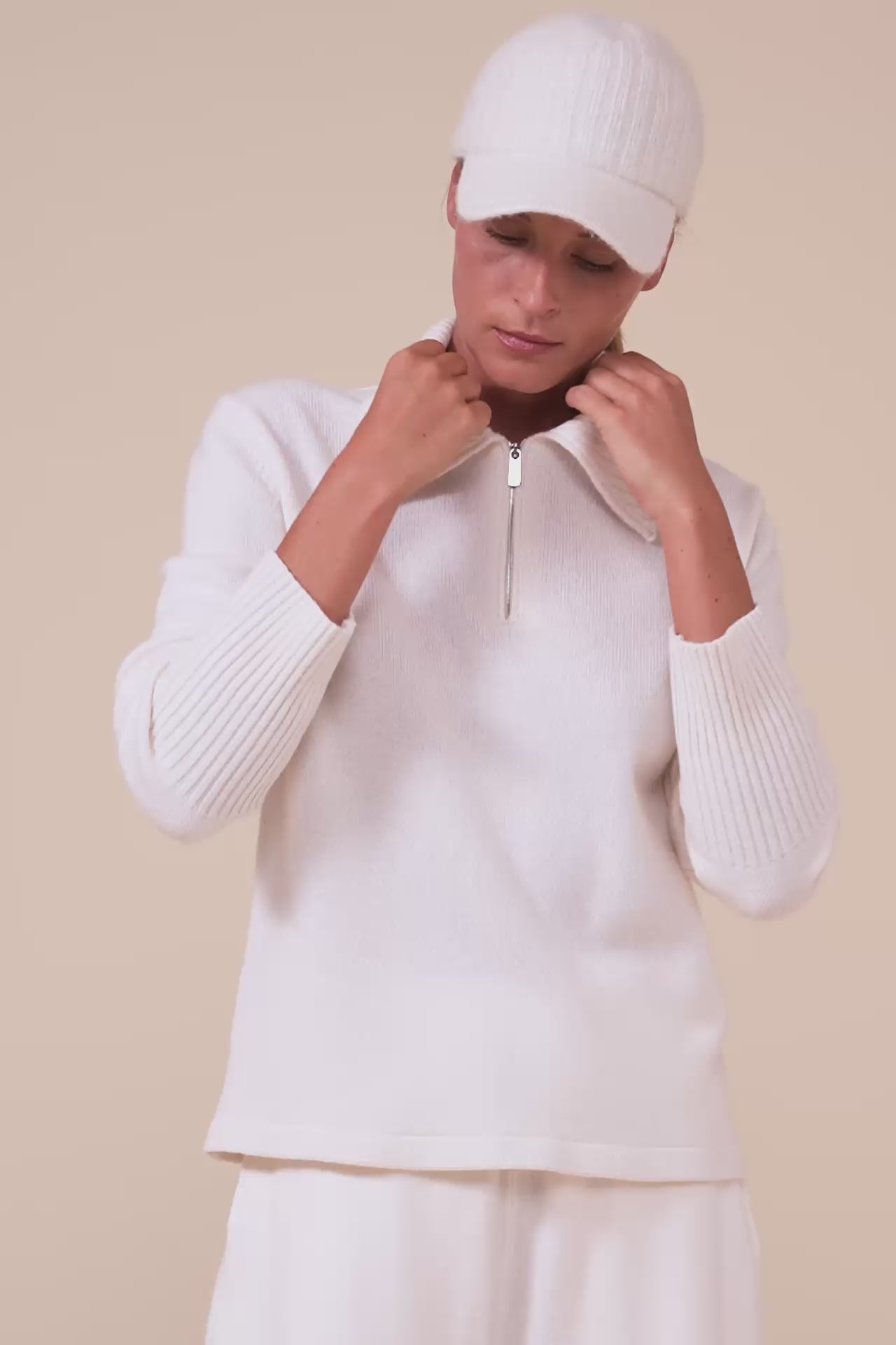 Maiolica Cashmere Polo Shirt - ICE
