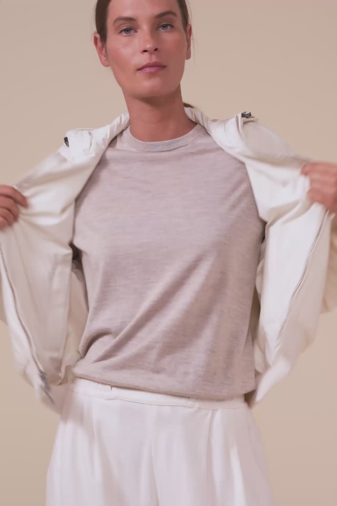 Start Airstop and Cashmere Flanel Bomber - Reversible - ICE