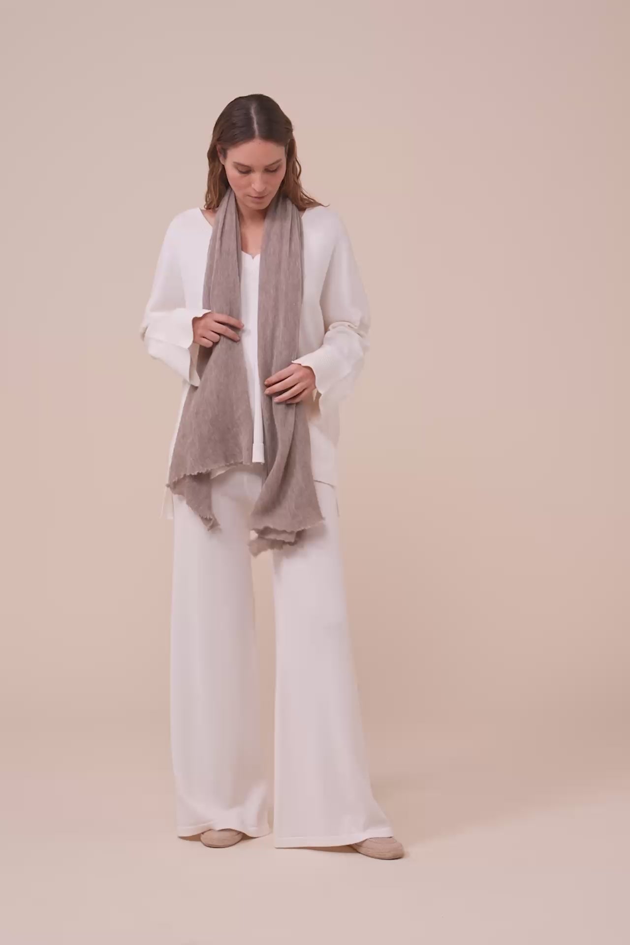 Yeti Cashmere Pashmina - DENIM