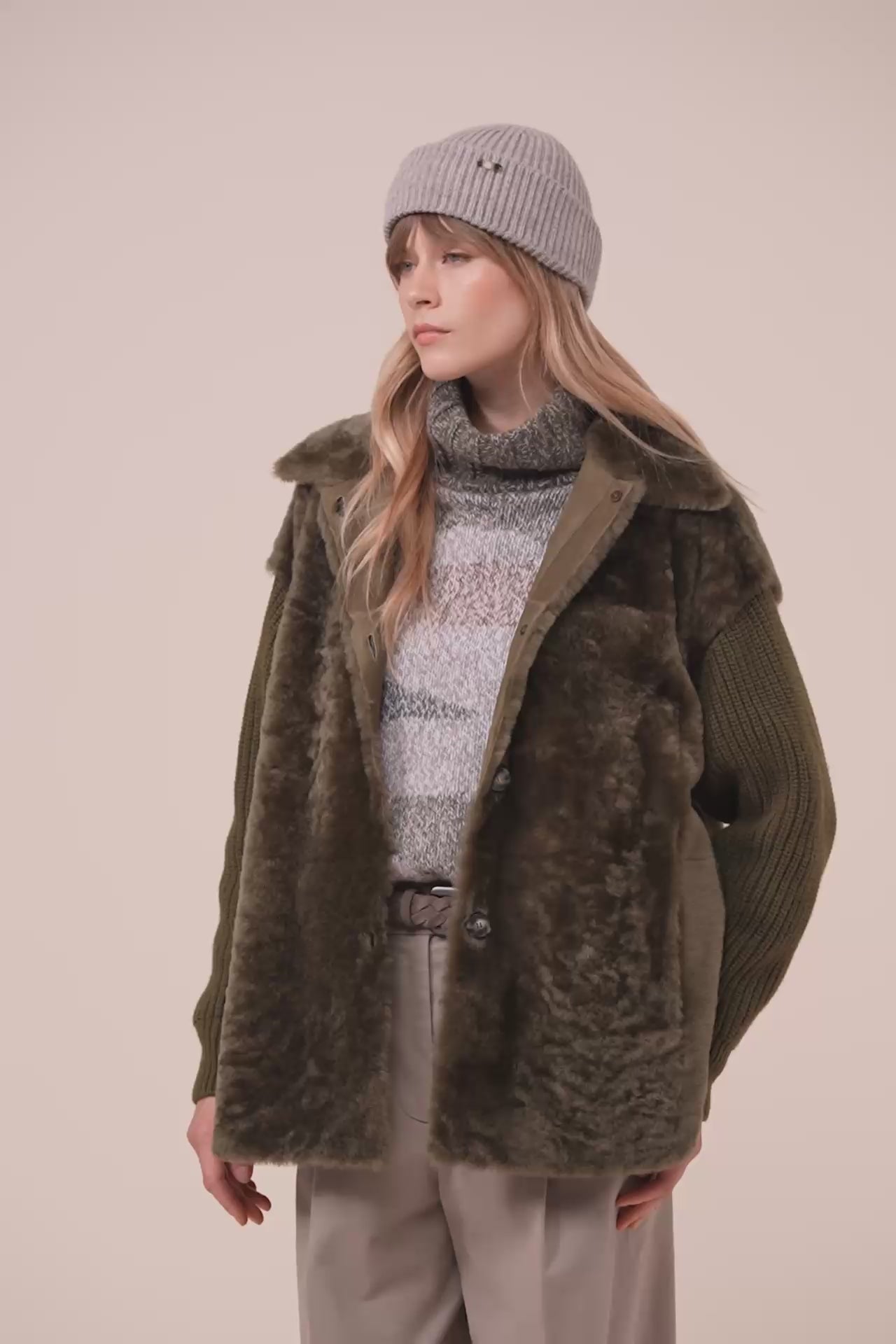 Norge berretto in cashmere - ROPEMELANGE