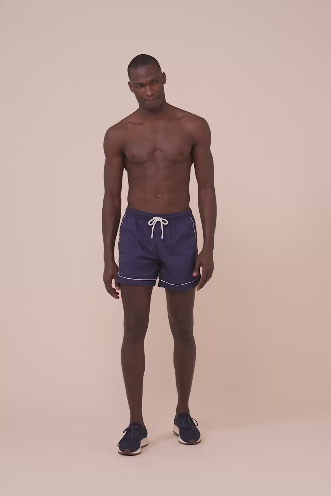 Galapagos Airstop Swim Trunks - Bicolor - NAVY