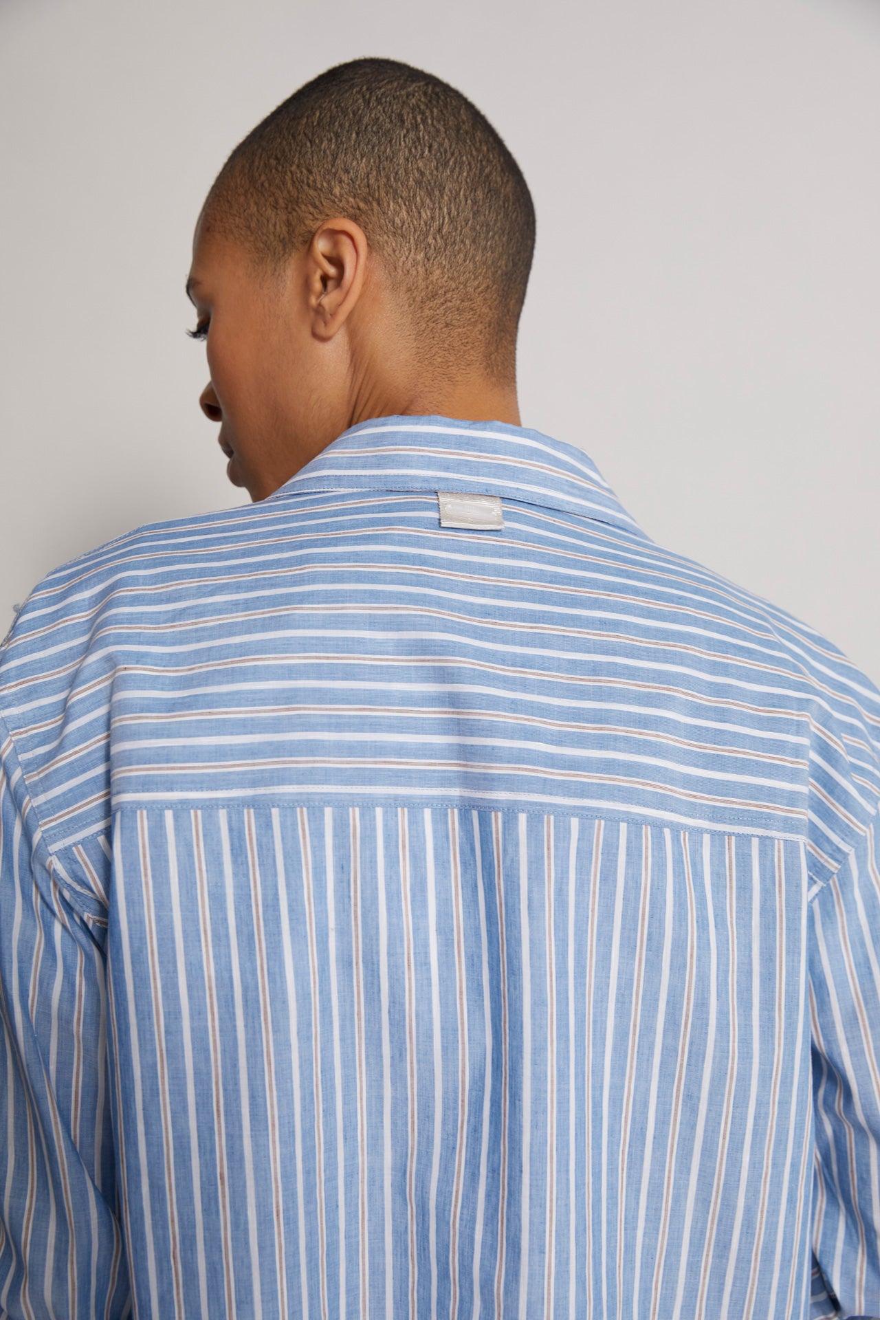Ponza striped overshirt